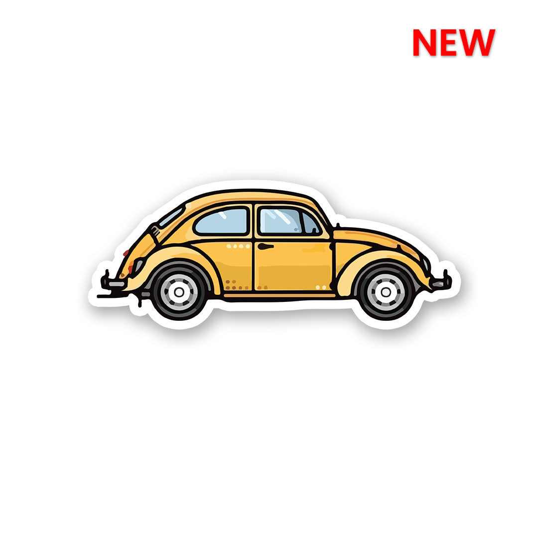 Old School Beetle Sticker | STICK IT UP