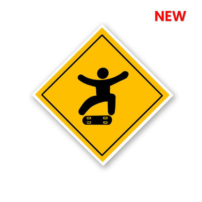 Skate Sign Sticker | STICK IT UP