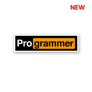 Pro-Grammer Sticker | STICK IT UP