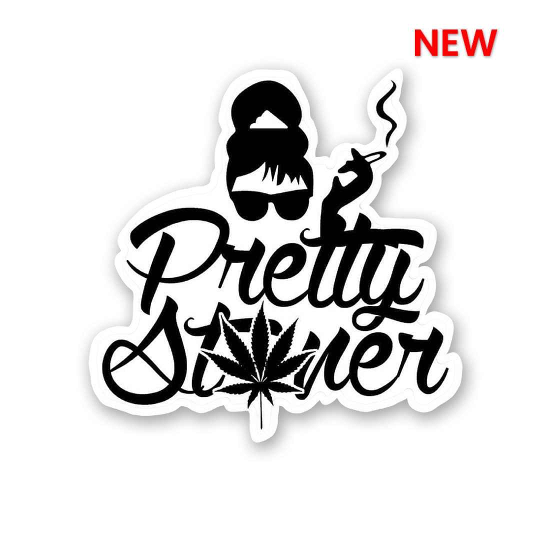 Pretty Stoner Sticker | STICK IT UP