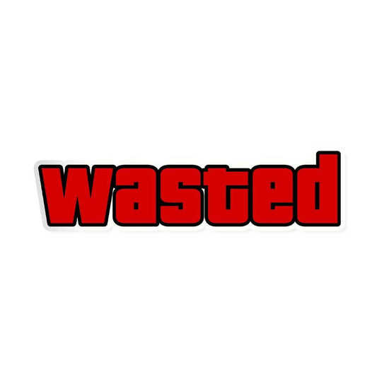 Wasted Sticker | STICK IT UP