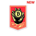 Power of Crypto Sticker | STICK IT UP