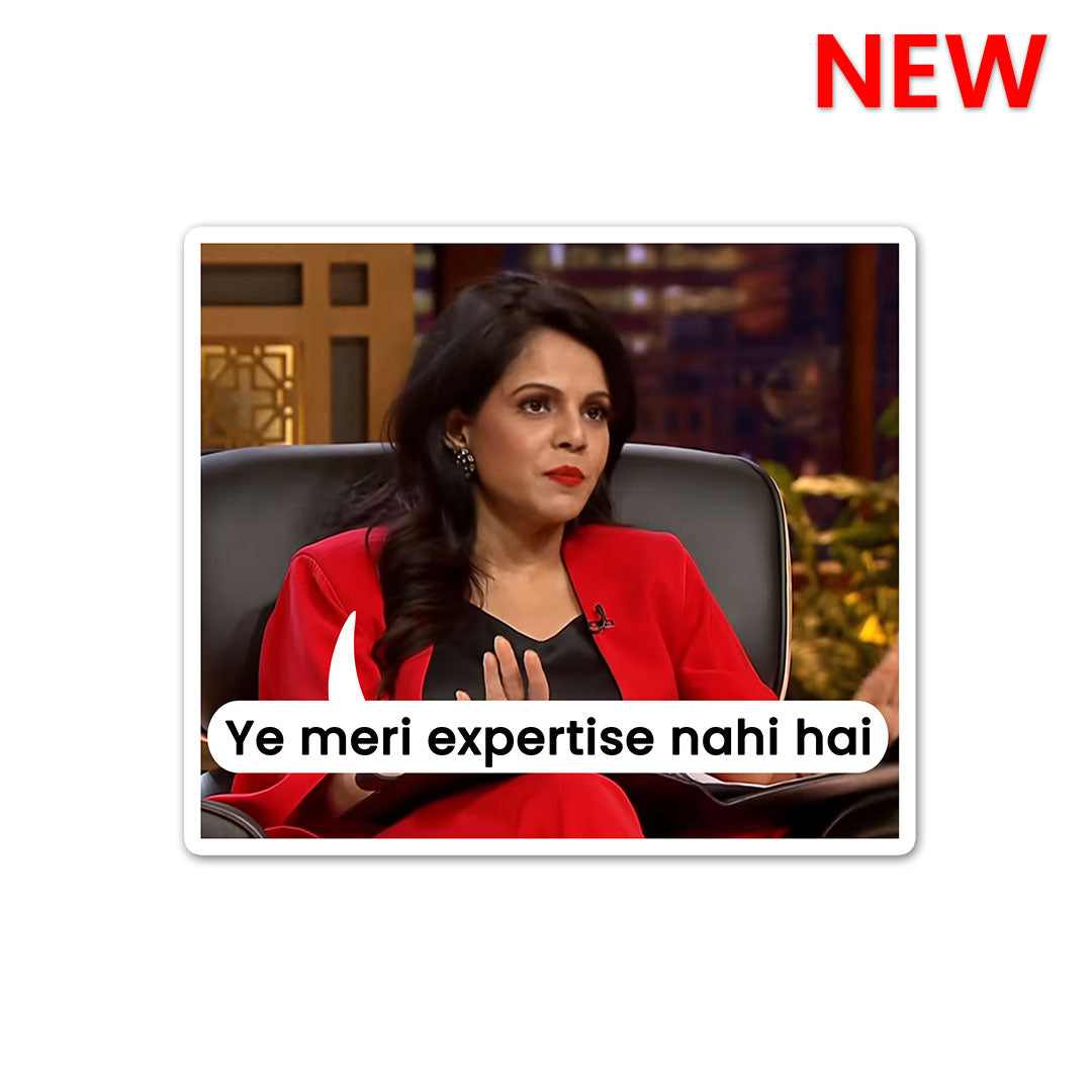 Ye Meri Expertise nahi hai Sticker | STICK IT UP
