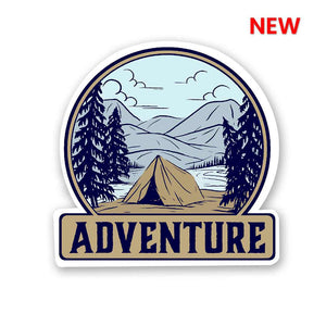 Adventure - Camping Sticker | STICK IT UP