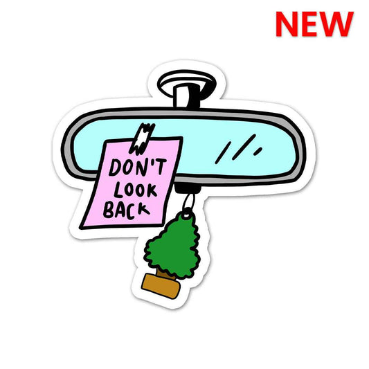 Don't Look Back Sticker | STICK IT UP