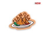 Samosa chat Sticker | STICK IT UP