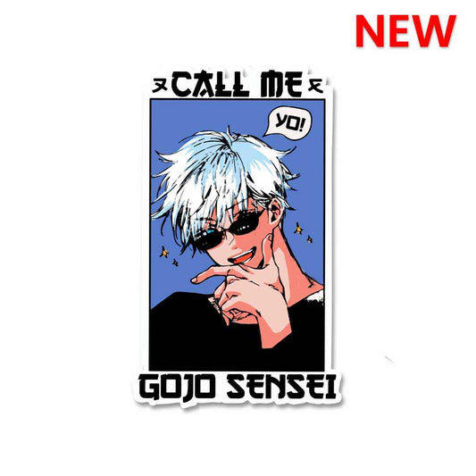 Call Me Gojo Sensei Sticker | STICK IT UP