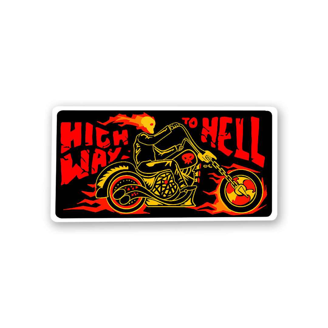 Highway to Hell Sticker | STICK IT UP