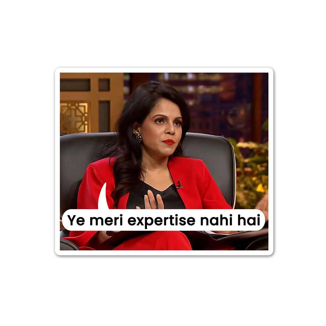 Ye Meri Expertise nahi hai Sticker | STICK IT UP
