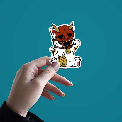 Monster Cat Sticker | STICK IT UP