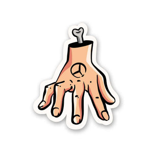 Hands at Peace Sticker | STICK IT UP