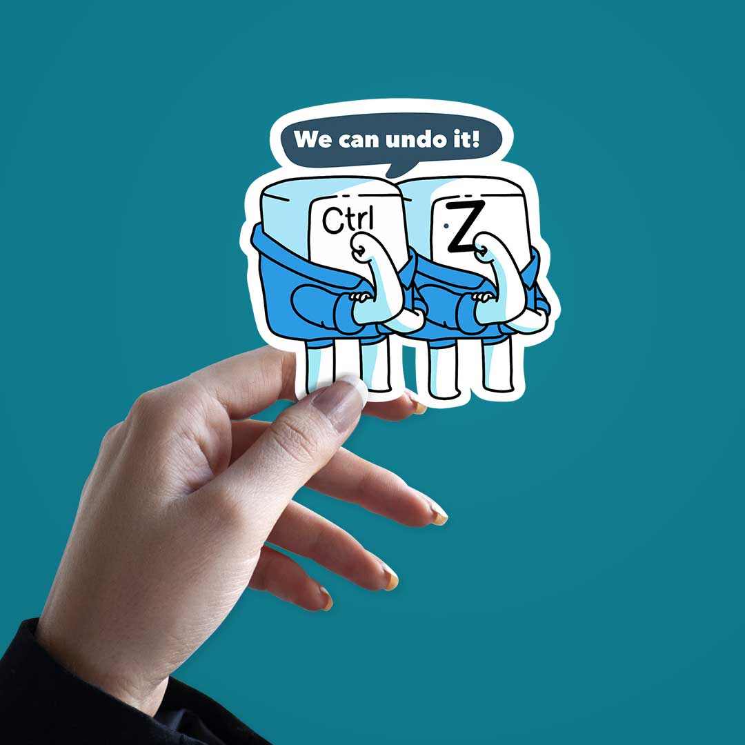 We can do it Sticker | STICK IT UP
