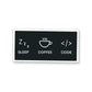 Sleep Coffee Code Sticker | STICK IT UP