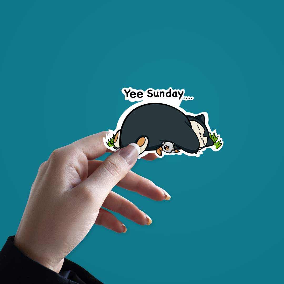 Yeee Sunday Sticker | STICK IT UP