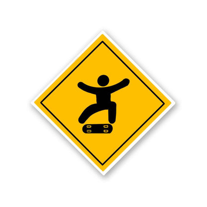 Skate Sign Sticker | STICK IT UP