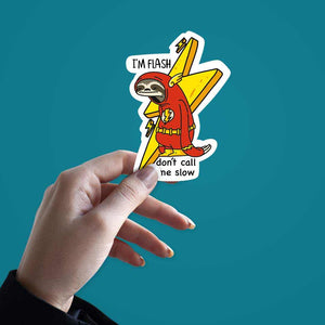 I am Flash -_- Sticker | STICK IT UP