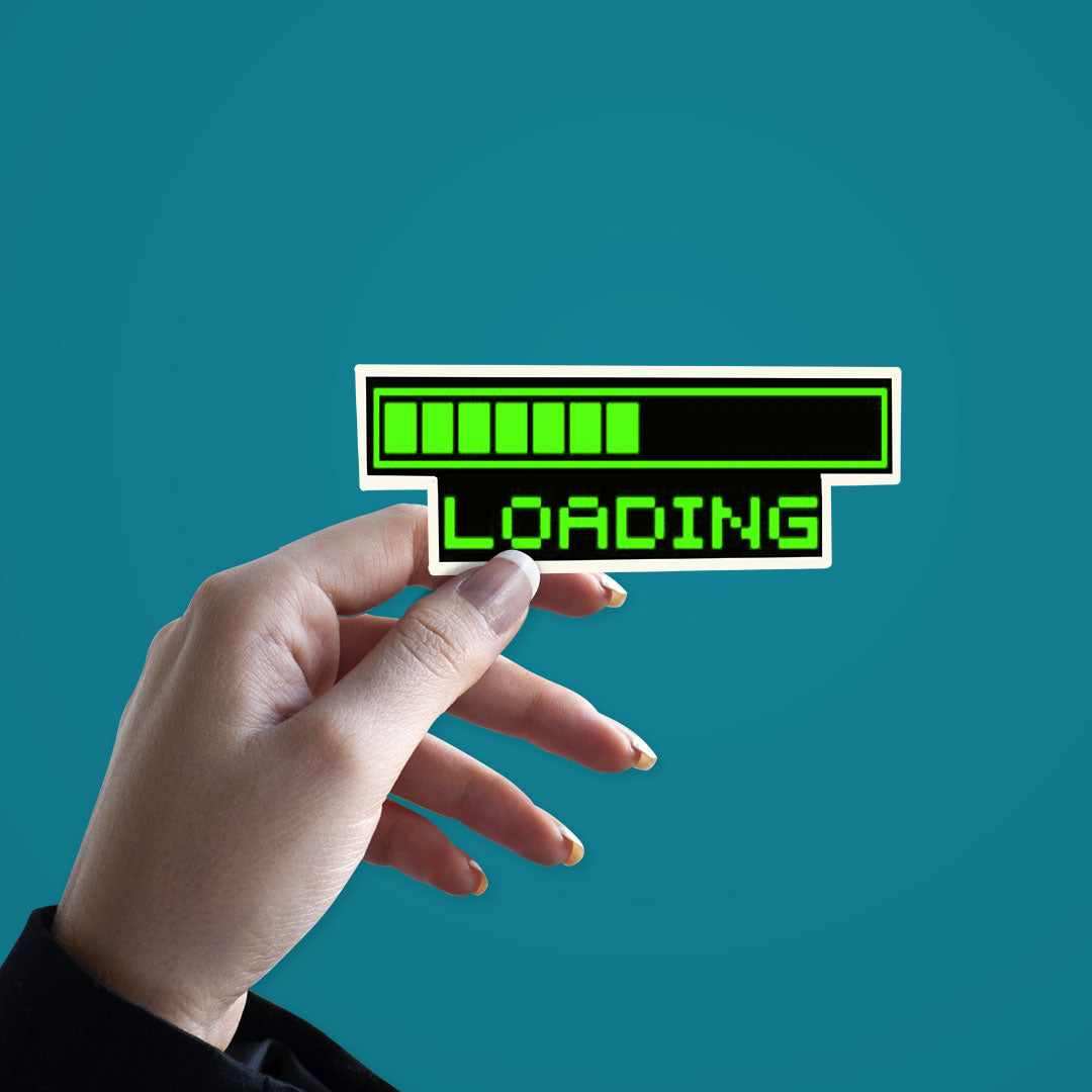 Loading Sticker