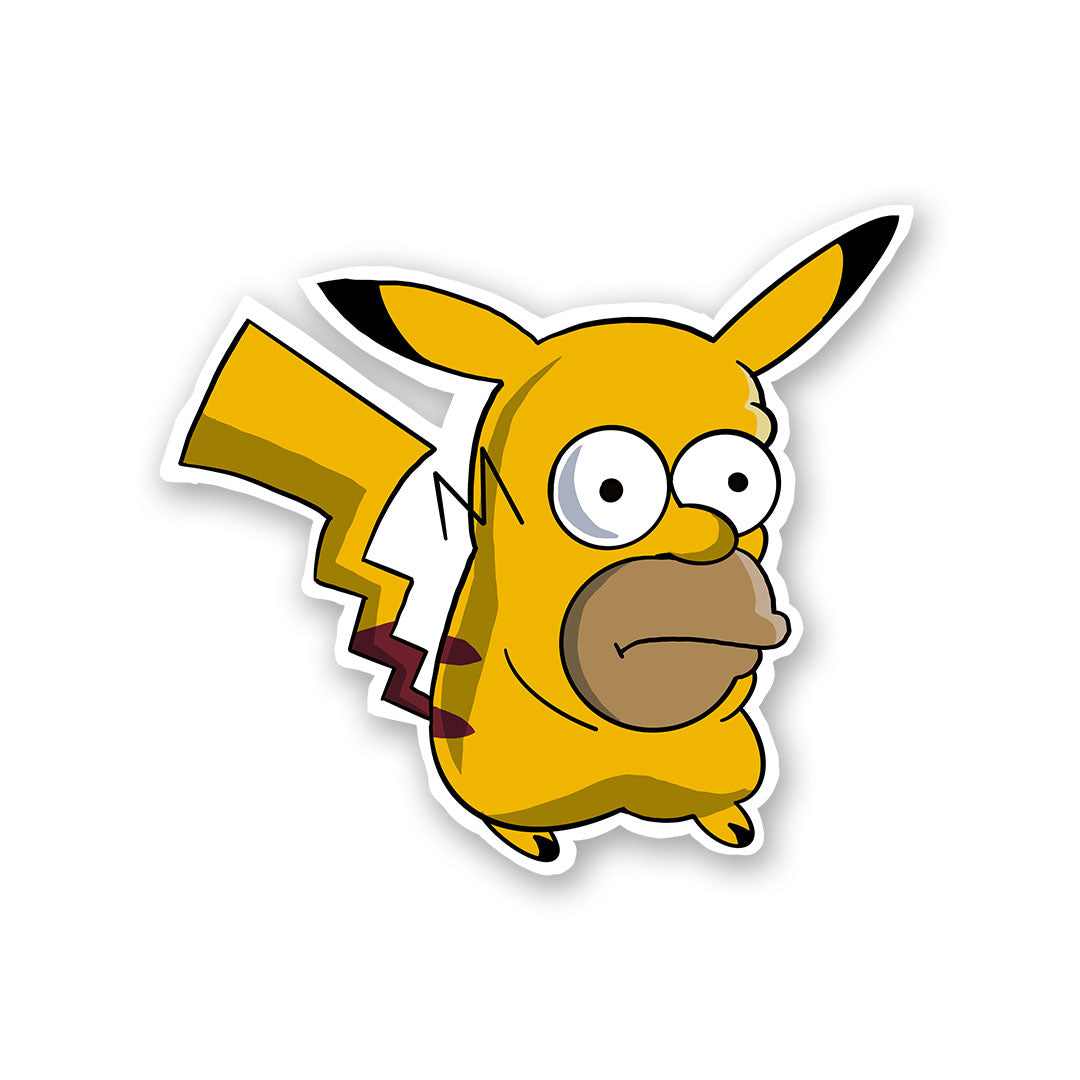 Pikachu simpsons Sticker | STICK IT UP