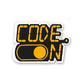 Code On Sticker | STICK IT UP