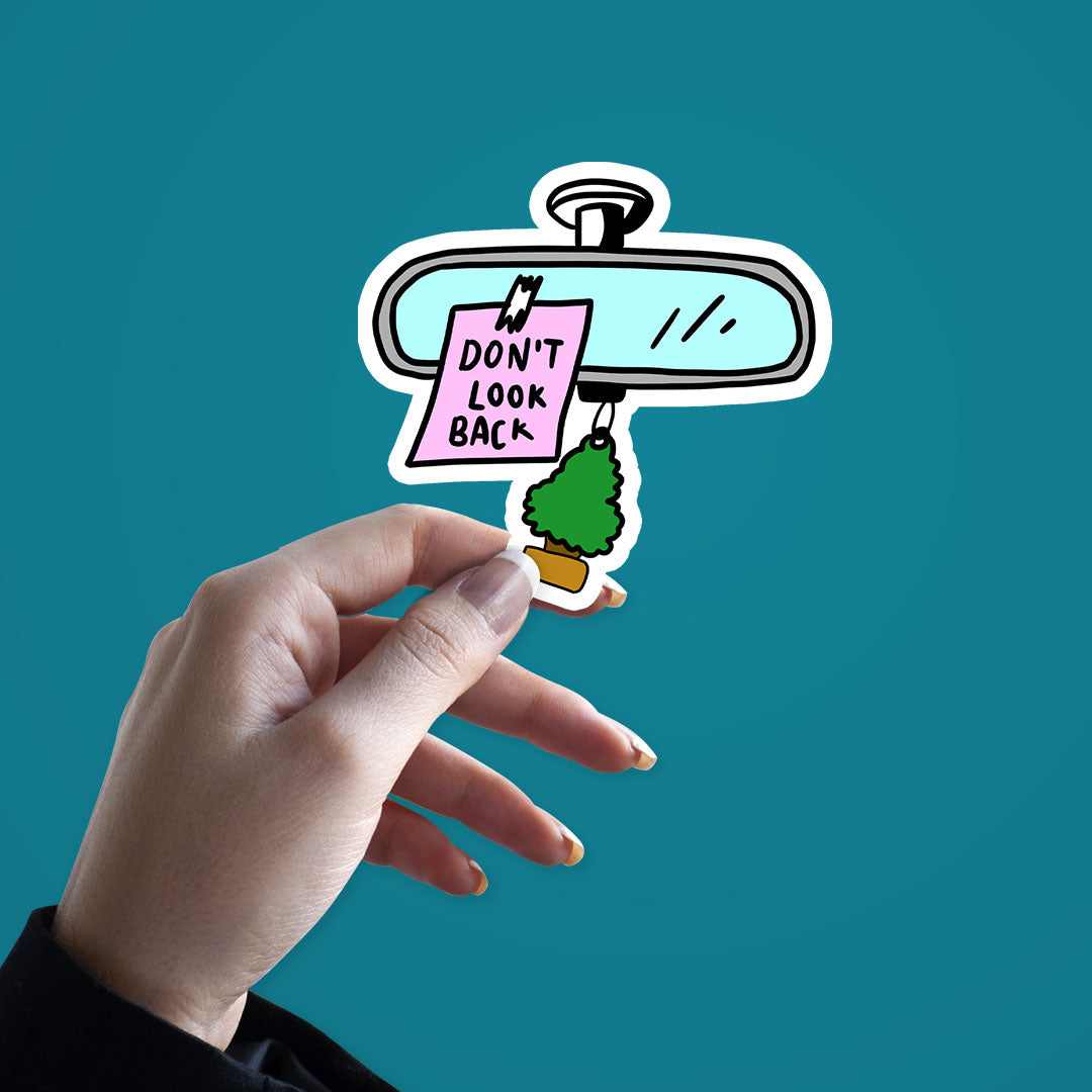 Don't Look Back Sticker | STICK IT UP