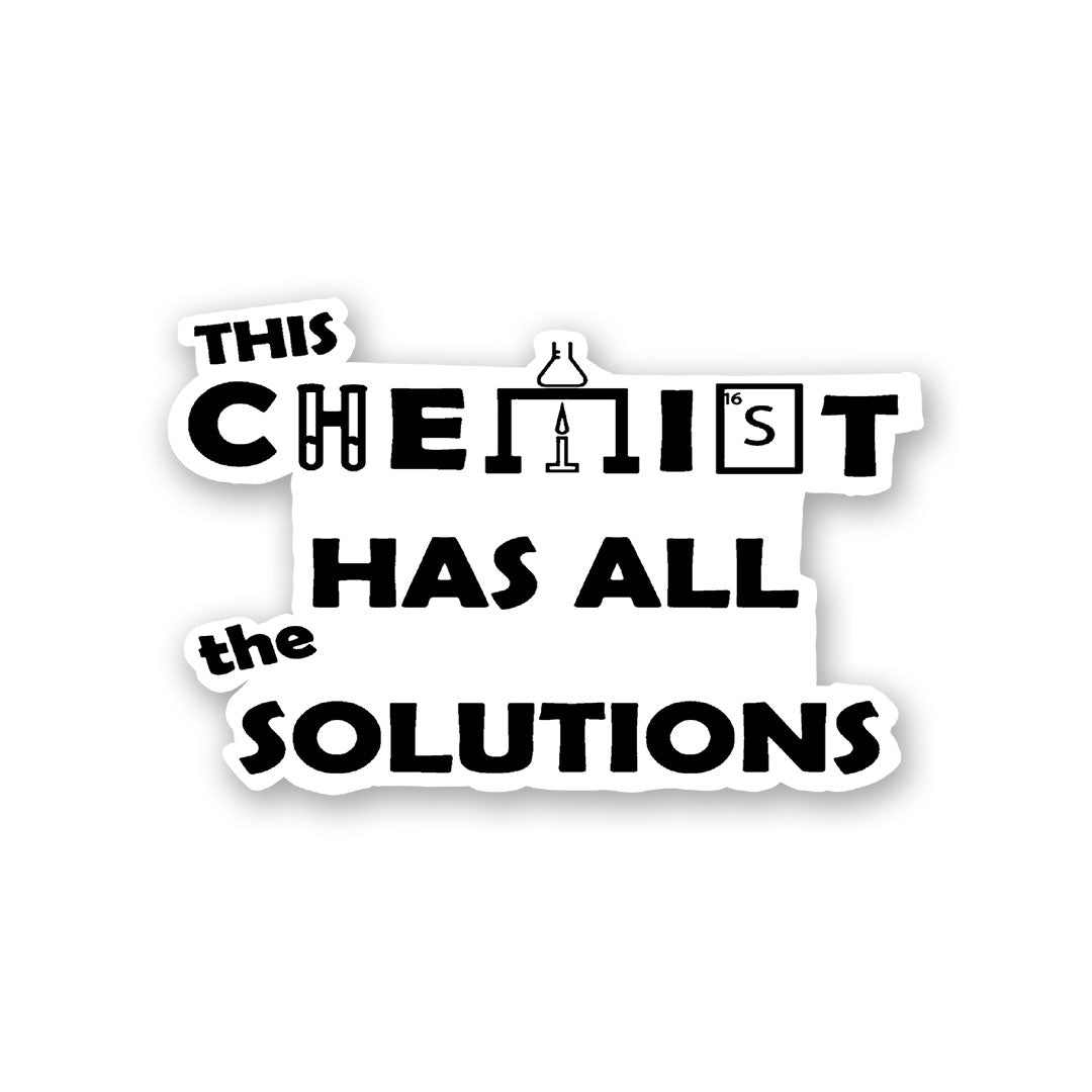 The Chemist Sticker | STICK IT UP