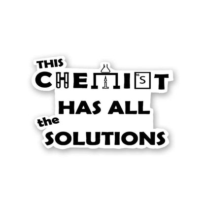 The Chemist Sticker | STICK IT UP