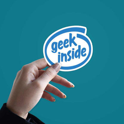 Geek inside Sticker | STICK IT UP
