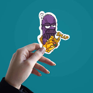 Homer Snap Sticker | STICK IT UP