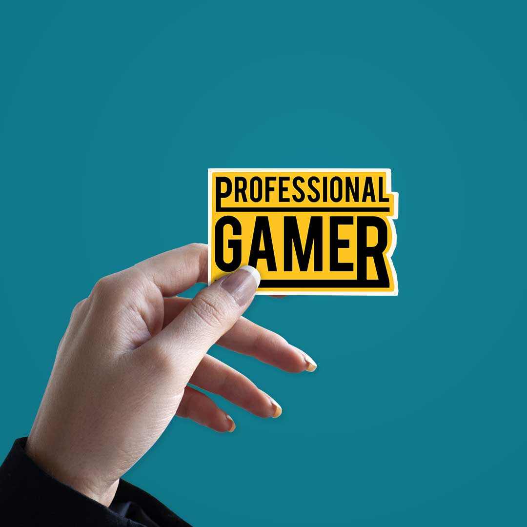 Professional Gamer Sticker | STICK IT UP