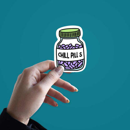 Chill Pill Sticker | STICK IT UP