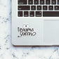 Trauma Queen Sticker | STICK IT UP
