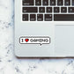 I Love Gaming Sticker | STICK IT UP