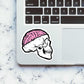 Skull With Brain Open Sticker | STICK IT UP