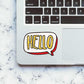 HELLO Sticker | STICK IT UP