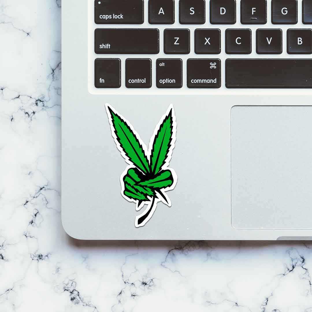 Weed Peace Sticker | STICK IT UP