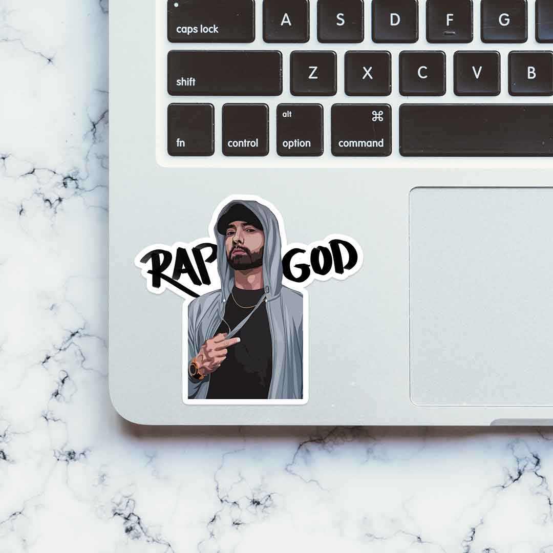 RAP GOD sticker | STICK IT UP