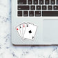 Clubs Card Sticker | STICK IT UP