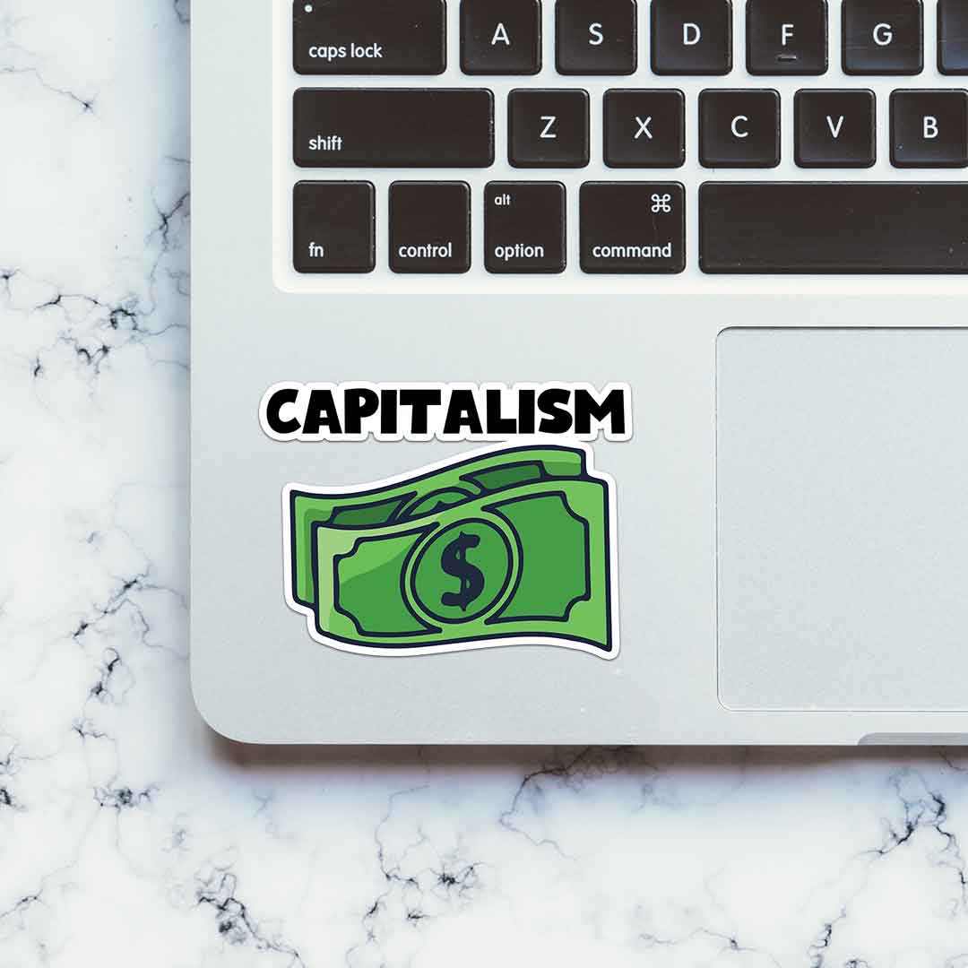 Capitalism Sticker | STICK IT UP