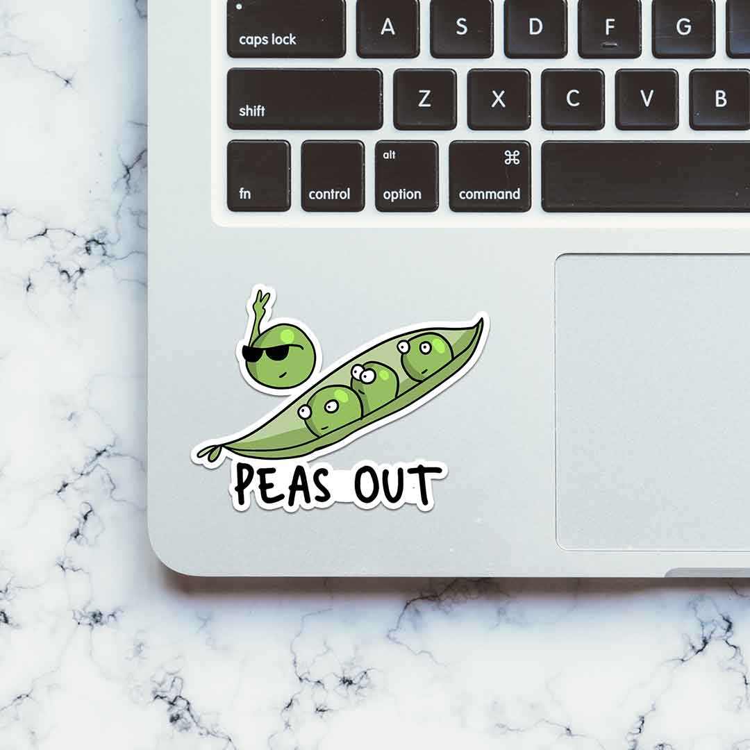 PEAS out Sticker | STICK IT UP
