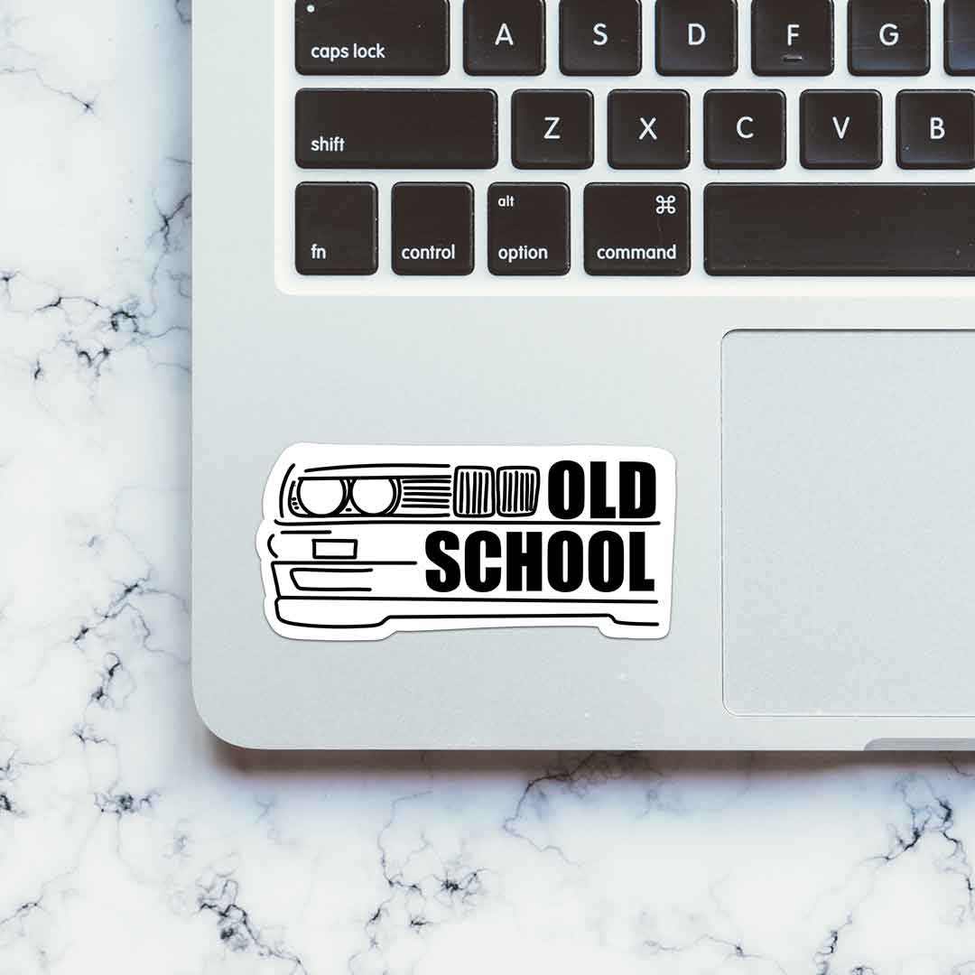 OLD SCHOOL Sticker | STICK IT UP