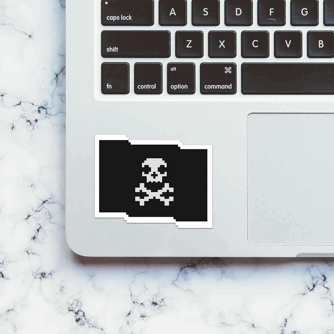 Pirate Hacker Sticker | STICK IT UP