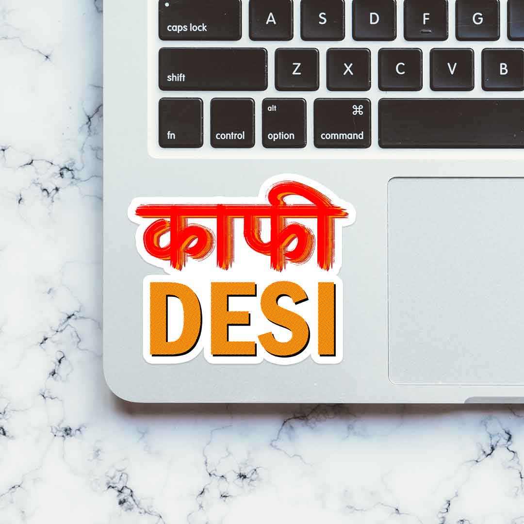 Kafi Desi Sticker | STICK IT UP
