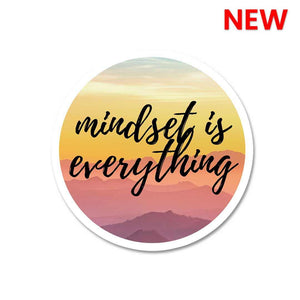 Mindset is everything Sticker | STICK IT UP