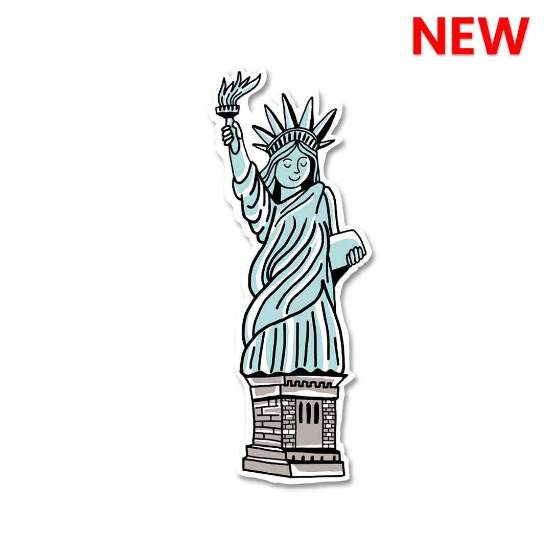 Statue of liberty Sticker | STICK IT UP