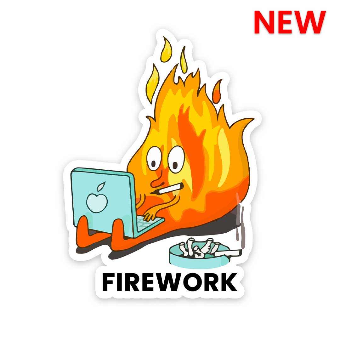 Firework Sticker | STICK IT UP