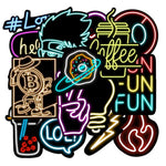Neon Sticker Pack [15 Sticker] | STICK IT UP
