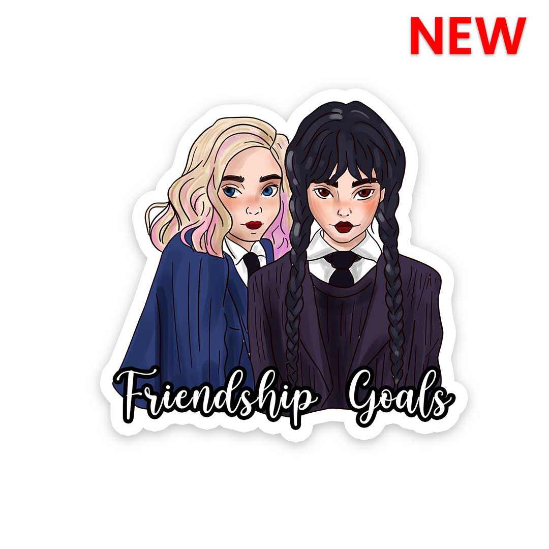 Friendship Goals Sticker | STICK IT UP