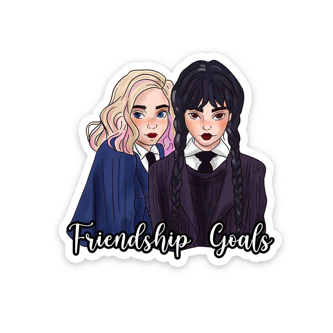 Friendship Goals Sticker | STICK IT UP