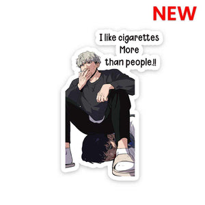 I Like Cigarettes Sticker | STICK IT UP