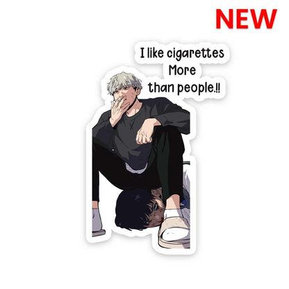 I Like Cigarettes Sticker | STICK IT UP